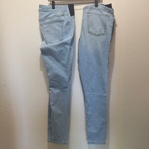 Isabel Light Blue Maternity Denim Jeans, Size 10
